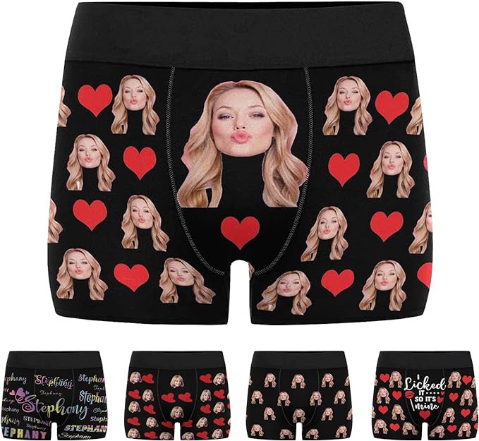 Customized Face Collage Boxers